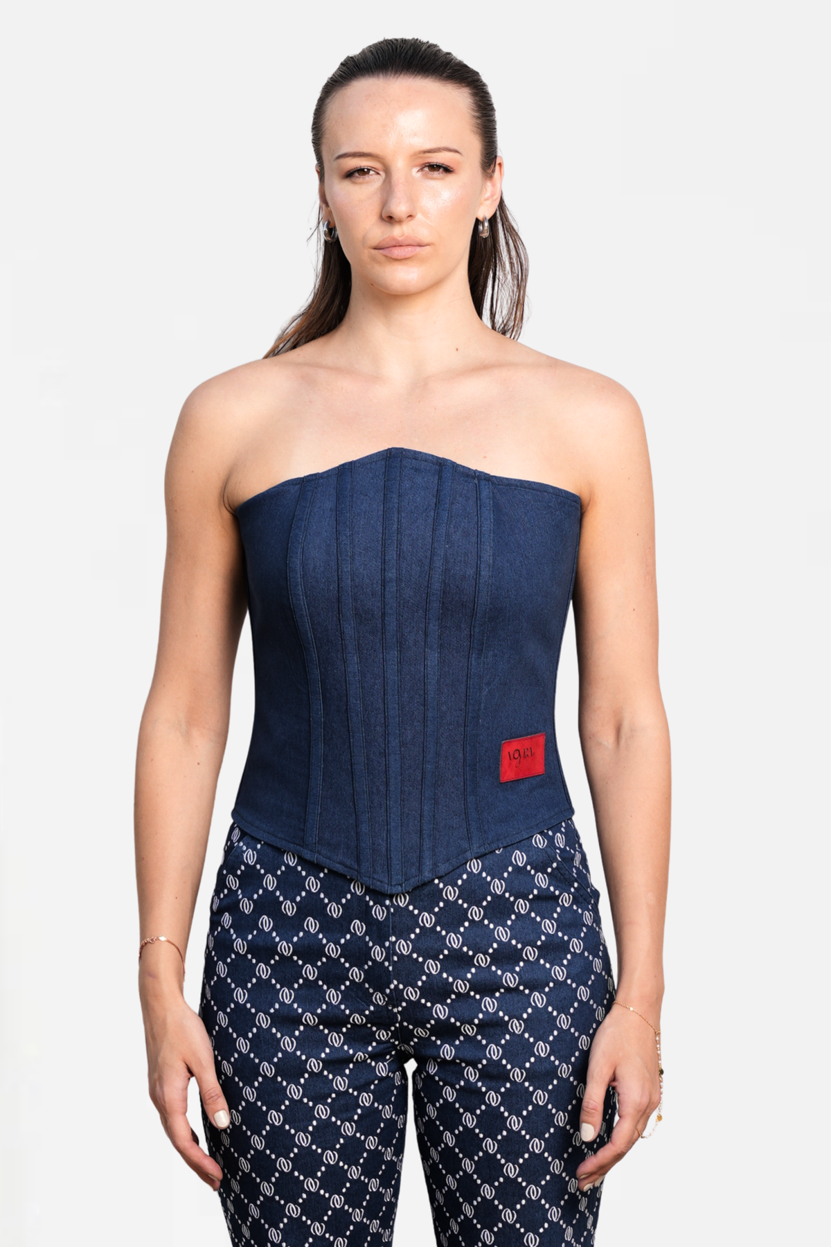 Amalfi Denim Corset