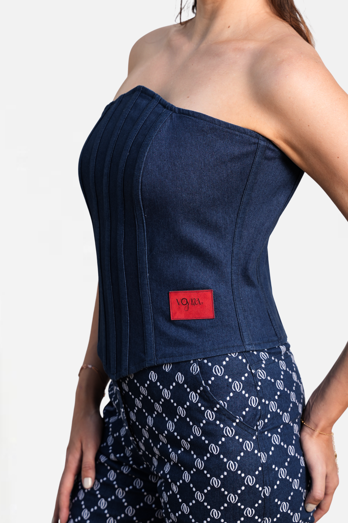 Amalfi Denim Corset