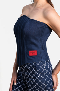 Amalfi Denim Corset