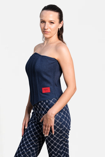 Amalfi Denim Corset