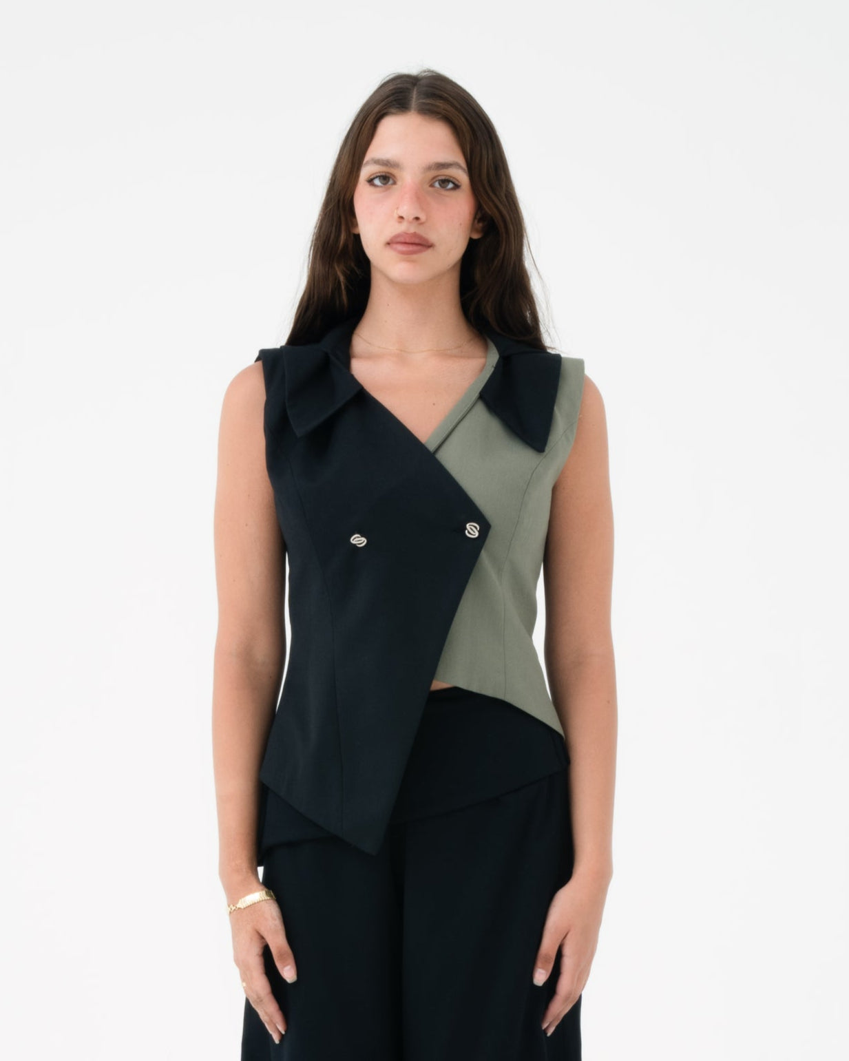 Sleeveless Hooded Vest