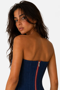 Amalfi Denim Corset
