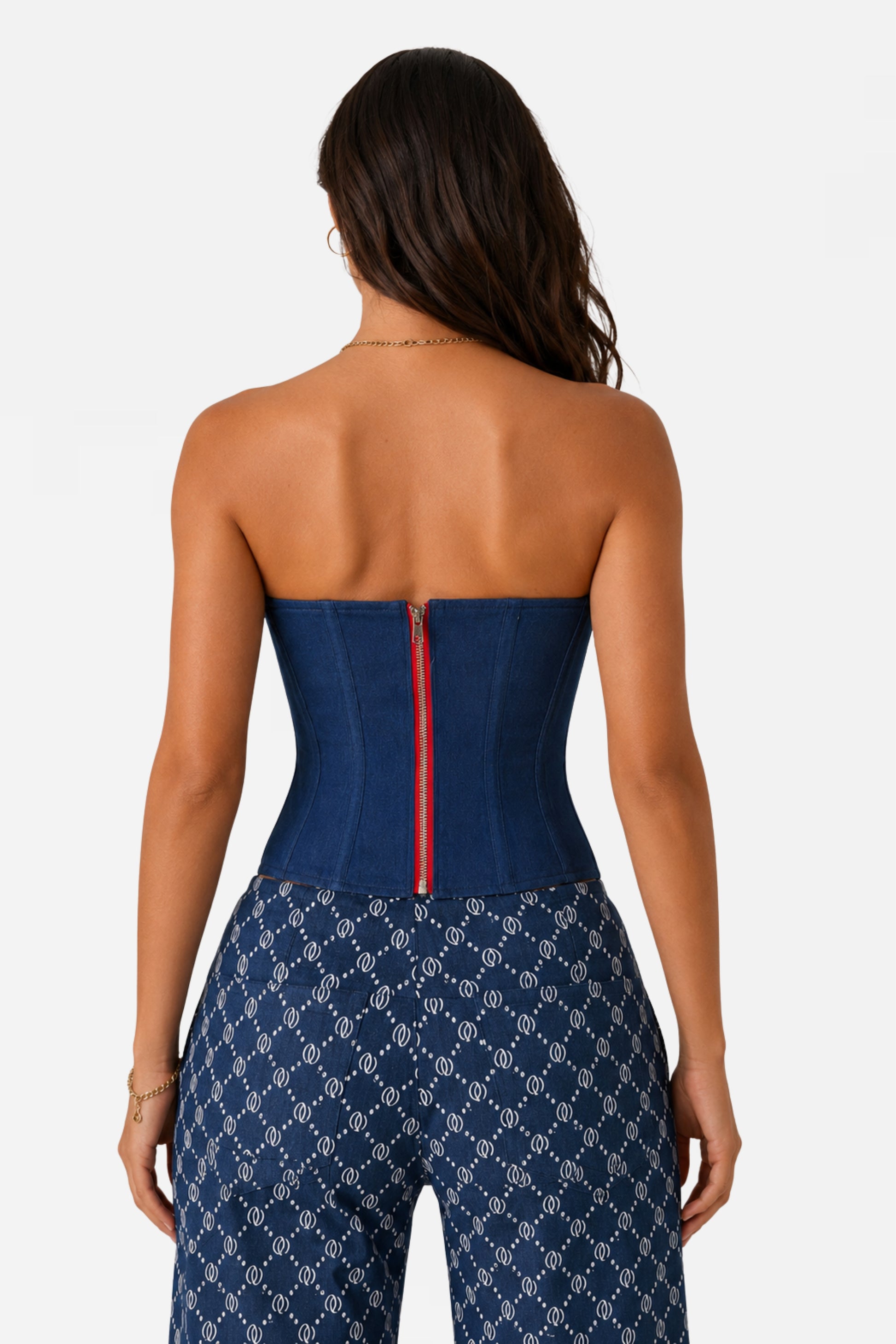 Amalfi Denim Corset