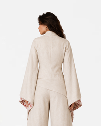Canvas Linen Vest