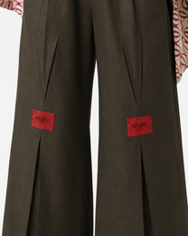 Aura Matcha Linen Pants