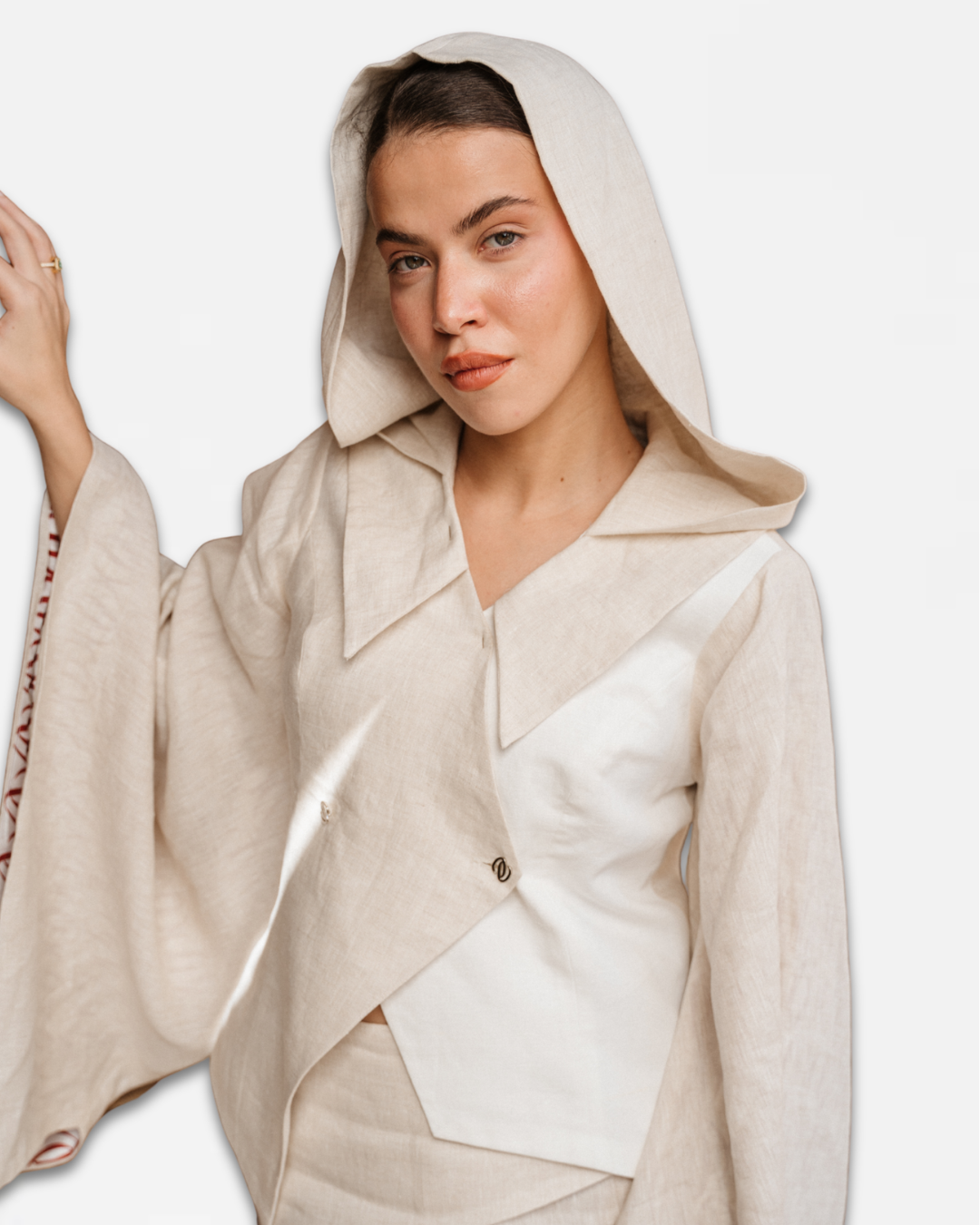 Canvas Linen Vest