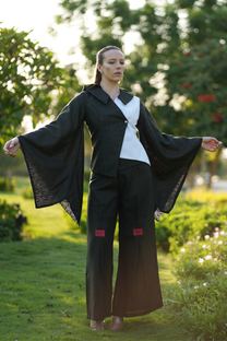 Aura Matcha Linen Pants