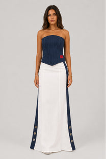 Capri Linen Skirt